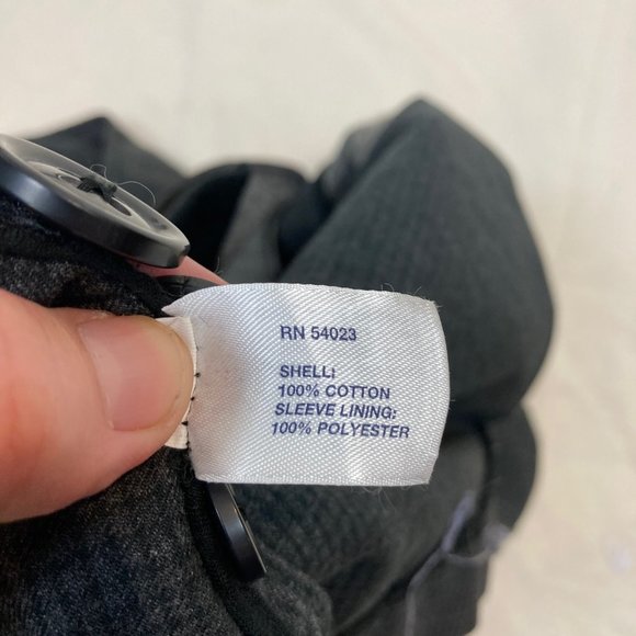 Plaid double breasted trench w/ wool insert + belt - Picture 5 of 6